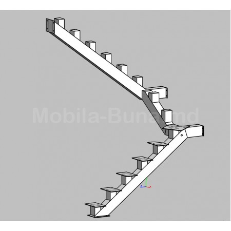 Межэтажная  лестница  